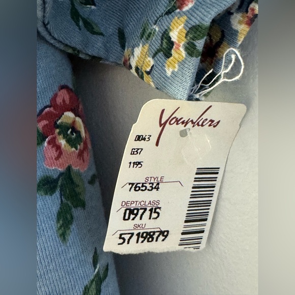 Capacity Petites New Old Stock NWT cottagecore floral romper. petite Large - Picture 7 of 7